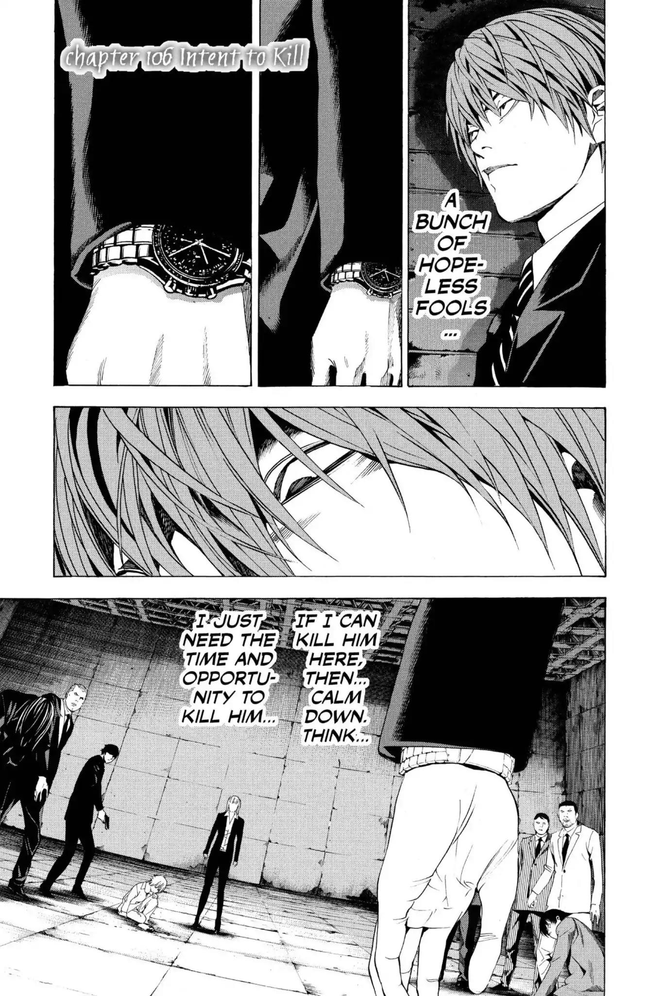 Death Note, Chapter 106 image 01